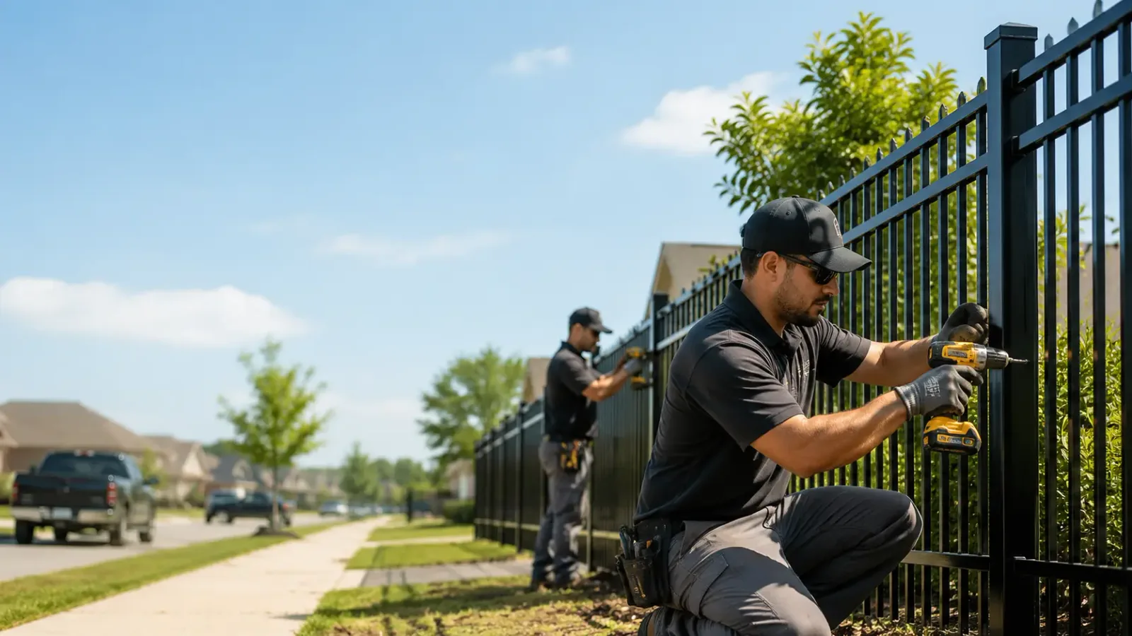 Metal Fence Installation in Castile, NY
